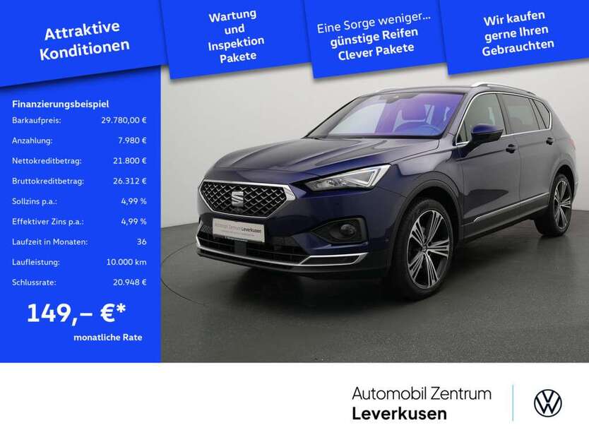 Seat Tarraco 72.742 km 29.780 € Leverkusen 51379