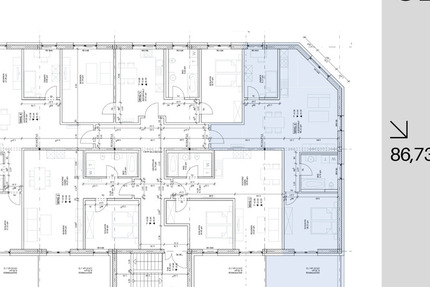Erstbezug nach Sanierung – 3 Zimmer mit Dachterrasse und EBK 3 zimmer