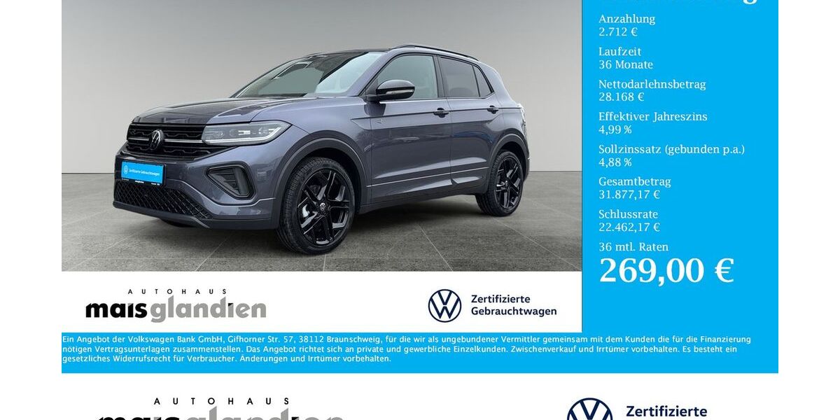 VW T-Cross 4.869 km 30.880 &euro; Pronsfeld 54597