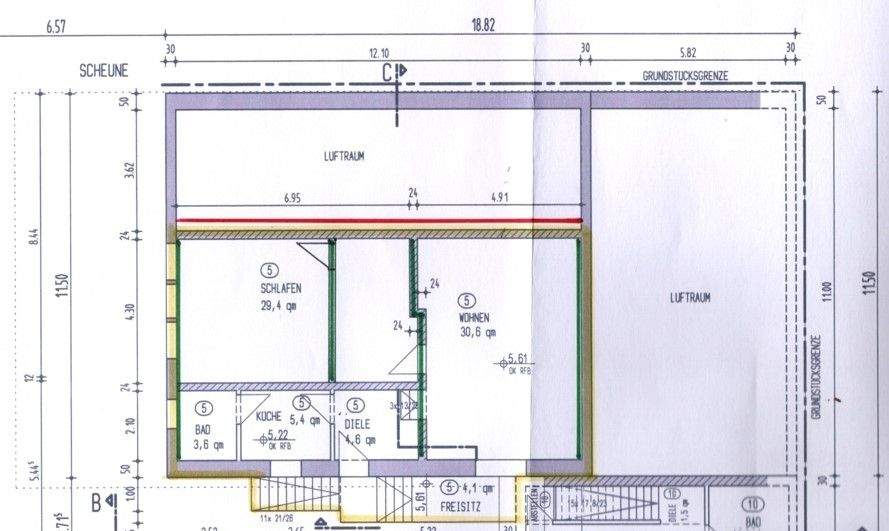 Etagenwohnung Otzberg Ober-Nauses - 2 Zimmer, 73 m&sup2;, 145.000&euro; | Angebot:23945048