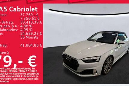 Audi A5 65.621 km 37.769 &euro; Eching 85386