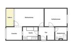 Etagenwohnung Laatzen Laatzen-Mitte - 2 Zimmer, 58 m&sup2;, 125.000&euro; | Angebot:26453927