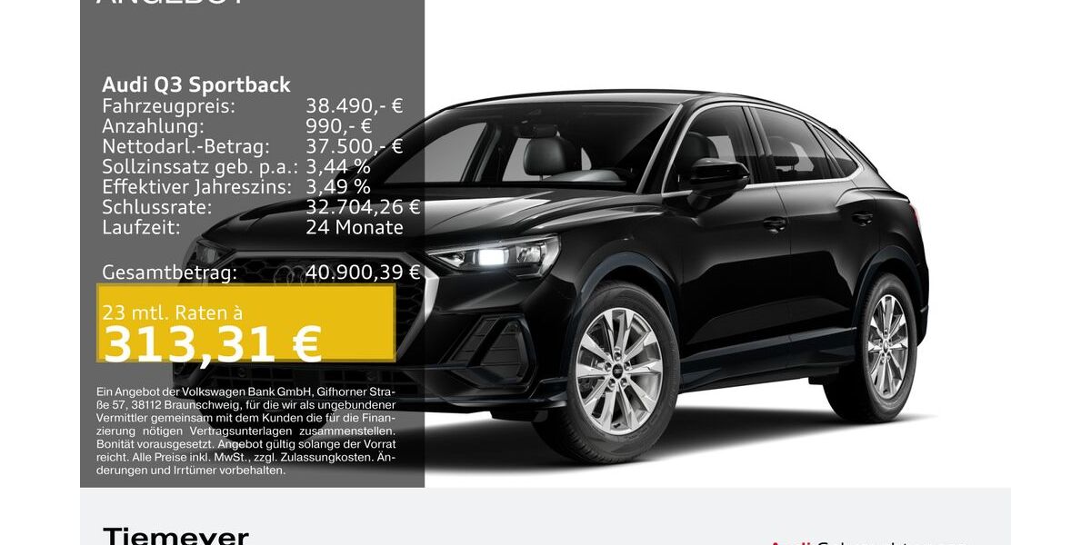 Audi Q3 14.016 km 36.950 &euro; Plettenberg 58840