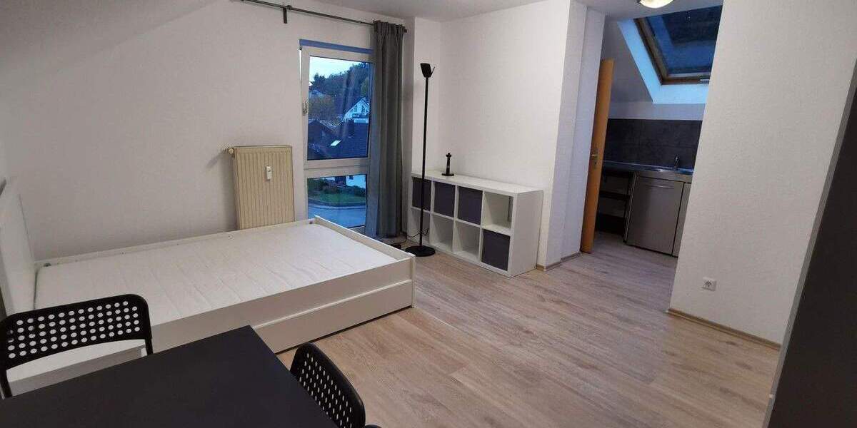 Renovierte & möblierte 1-Zimmer-Wohnung mit Einbauküche und Stellplatz in ruhiger Lage 1 zimmer