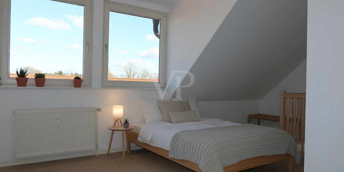 Frisch renovierte 3-Zimmer-Wohnung mit Einbauküche - Dachgeschoßwohnung Emsbüren | Angebot:26943003