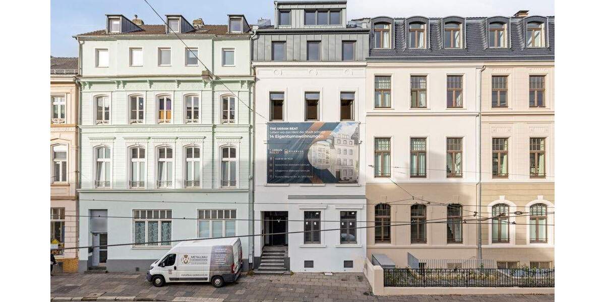 Etagenwohnung Bonn Zentrum - 1 Zimmer, 43 m&sup2;, 329.000&euro; | Angebot:24366298