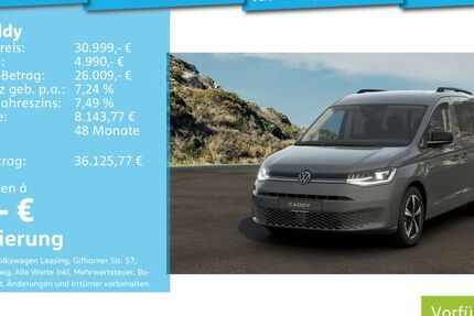 VW Caddy 5.900 km 30.689 &euro; Mannheim 68309
