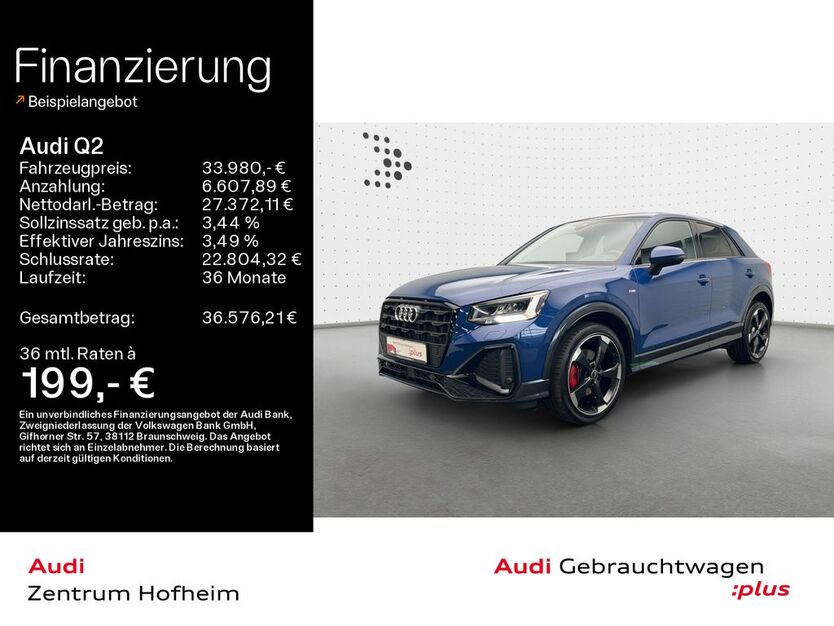 Audi Q2 10.212 km 33.980 € Hofheim 65719