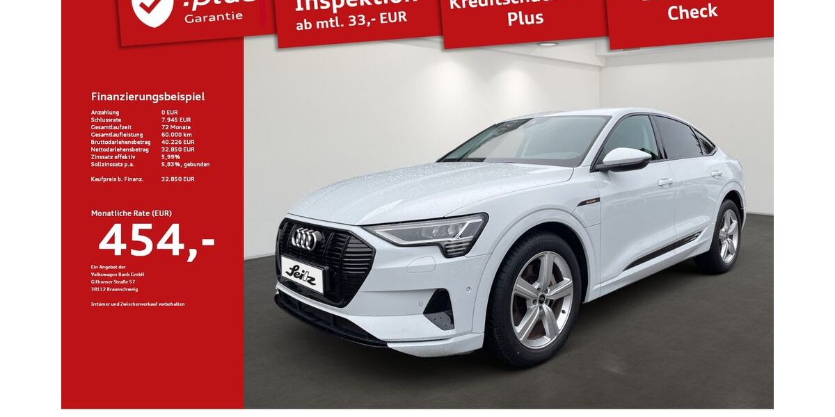 Audi e-tron 33.465 km 30.850 &euro; Isny im Allgäu 88316