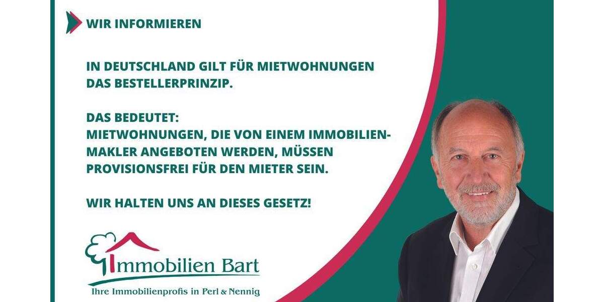 Etagenwohnung Perl / Nennig Nennig - 3 Zimmer, 95 m&sup2;, 1.480&euro; | Angebot:25399331
