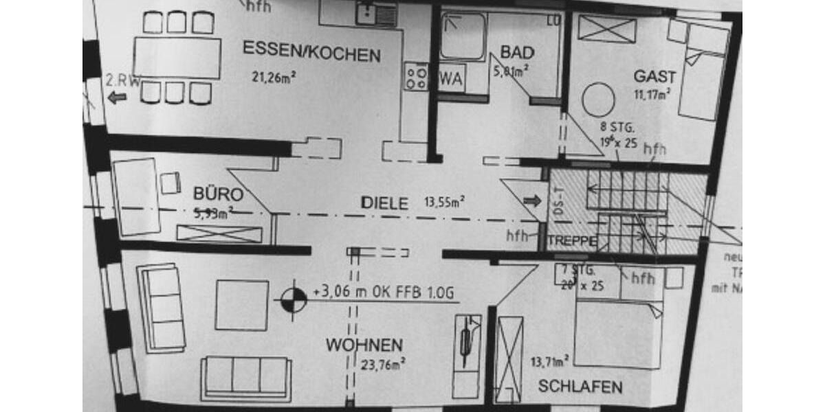 Etagenwohnung Plettenberg - 5 Zimmer, 83 m&sup2;, 660&euro; | Angebot:25547489