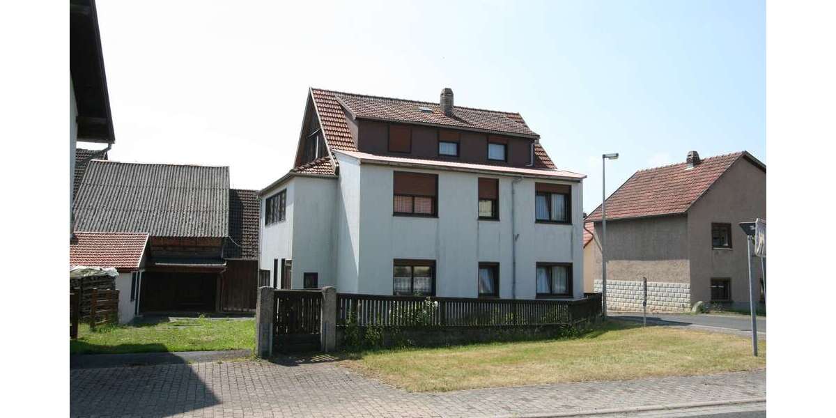 Einfamilienhaus Grabfeld - 7 Zimmer, 150 m&sup2;, 85.000&euro; | Angebot:26931934