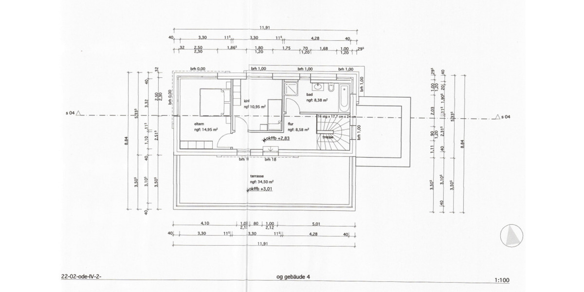 Etagenwohnung Bad Wildungen - 4 Zimmer, 152 m&sup2;, 2.052&euro; | Angebot:24864480