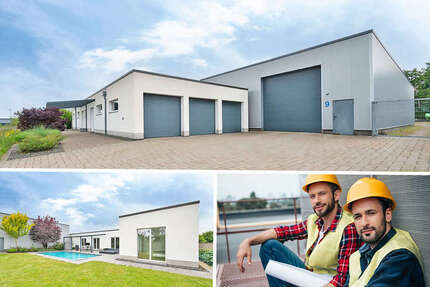 PHI AACHEN - Attraktive Produktions- und Lagerfläche mit Wohnhaus im Gewerbegebiet Simmerath!