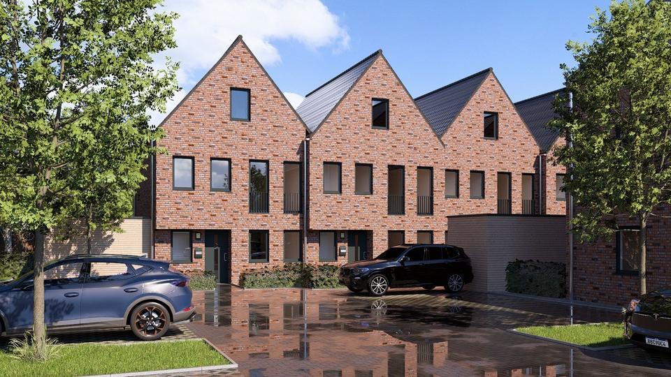 Willkommen in der Zukunft: Neubau-Reihenmittelhaus mit Einbauküche als Erstbezug in beliebter Lage! 6 zimmer