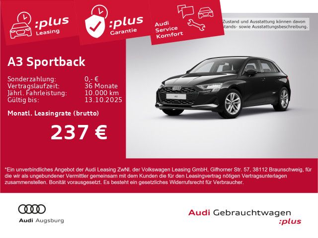 Audi A3 7.600 km 29.310 € Gersthofen 86368