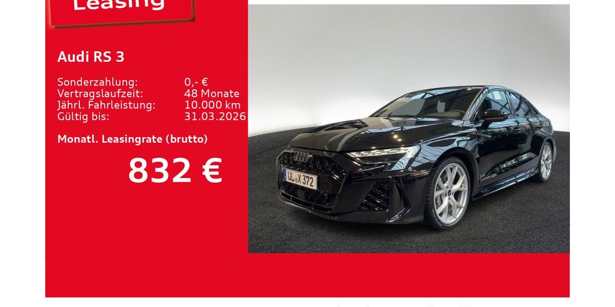 Audi RS3 9.998 km 72.450 &euro; Ulm 89073