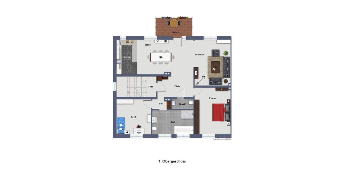 Etagenwohnung Duisburg Ruhrort - 3 Zimmer, 112 m&sup2;, 359.000&euro; | Angebot:25069559