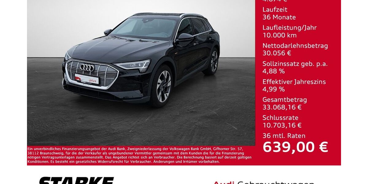 Audi e-tron 39.994 km 34.930 &euro; Osnabrück 49080