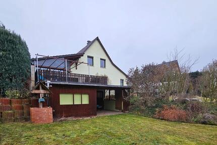 Einfamilienhaus mit Wintergarten, Sauna, großem Garten in Perba 4 zimmer