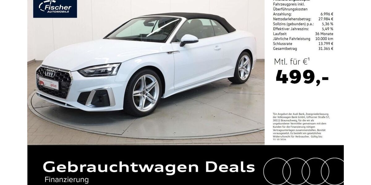 Audi A5 39.565 km 34.980 &euro; Ursensollen 92289