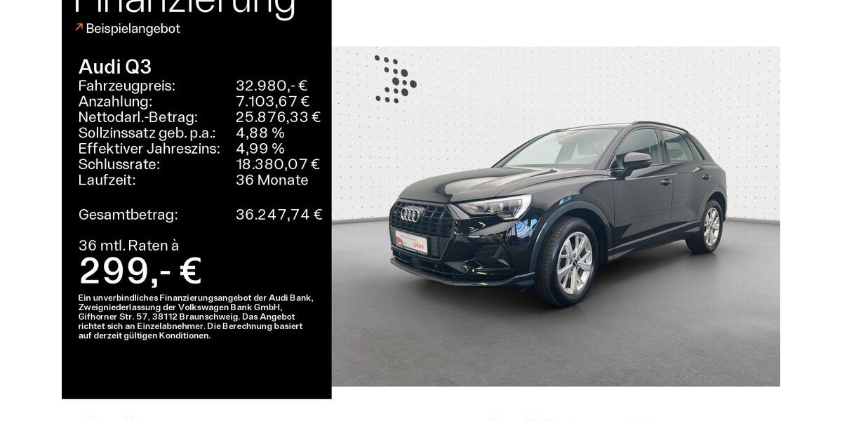 Audi Q3 48.991 km 32.980 € Hofheim 65719