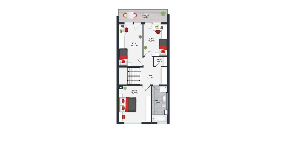 Reihenmittelhaus Ketsch - 5 Zimmer, 153 m&sup2;, 498.000&euro; | Angebot:25676579