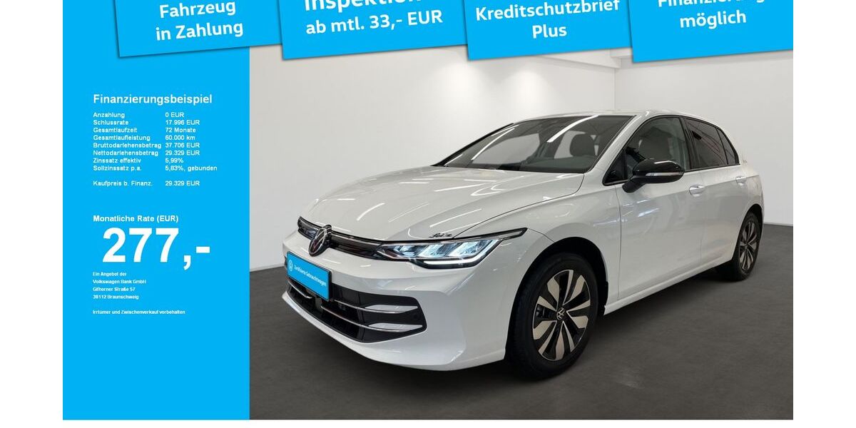 VW Golf 8.525 km 28.999 &euro; Kempten 87437