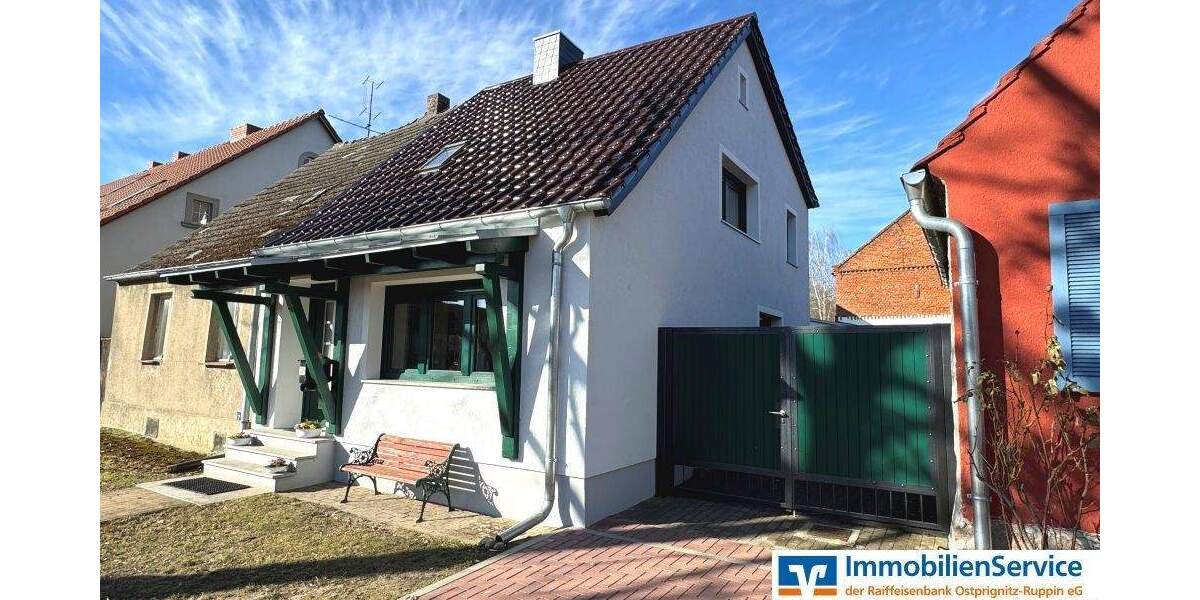 Doppelhaushälfte Fehrbellin Langen - 3 Zimmer, 77 m&sup2;, 240.000&euro; | Angebot:25834855