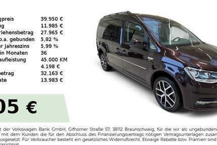 VW Caddy Maxi 44.758 km 39.950 &euro; Dessau-Roßlau 06842