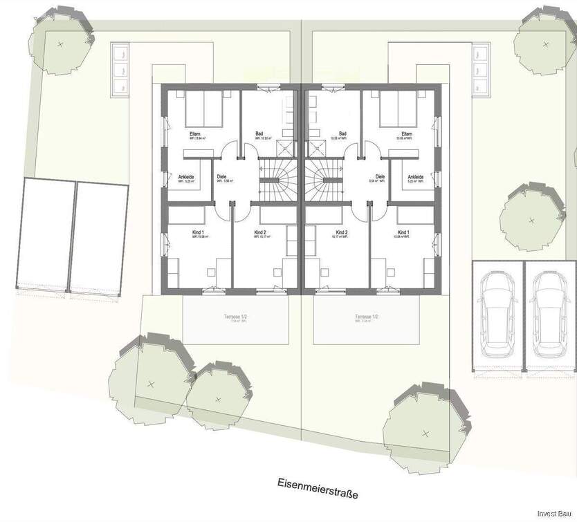 Neubau DHH in Toplage in Abensberg 5 zimmer
