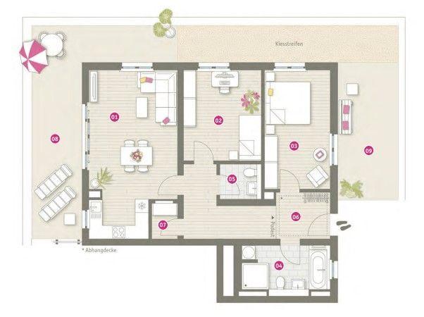 Einfamilienhaus Nauen - 3 Zimmer, 108 m&sup2;, 1.349&euro; | Angebot:26633850