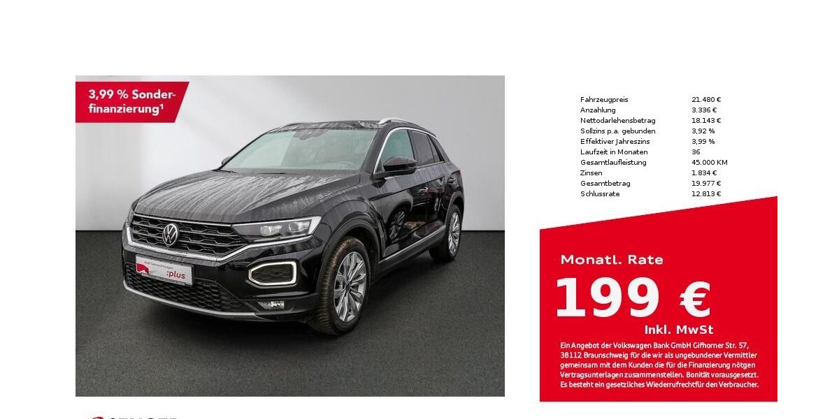 VW T-Roc 68.300 km 21.480 &euro; Bad Oldesloe 23843