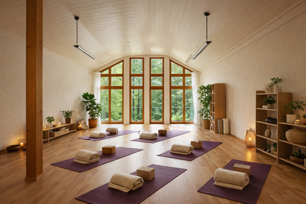Büroeinheit im Grünen flexibel nutzbar für Yoga und Retreats zimmer