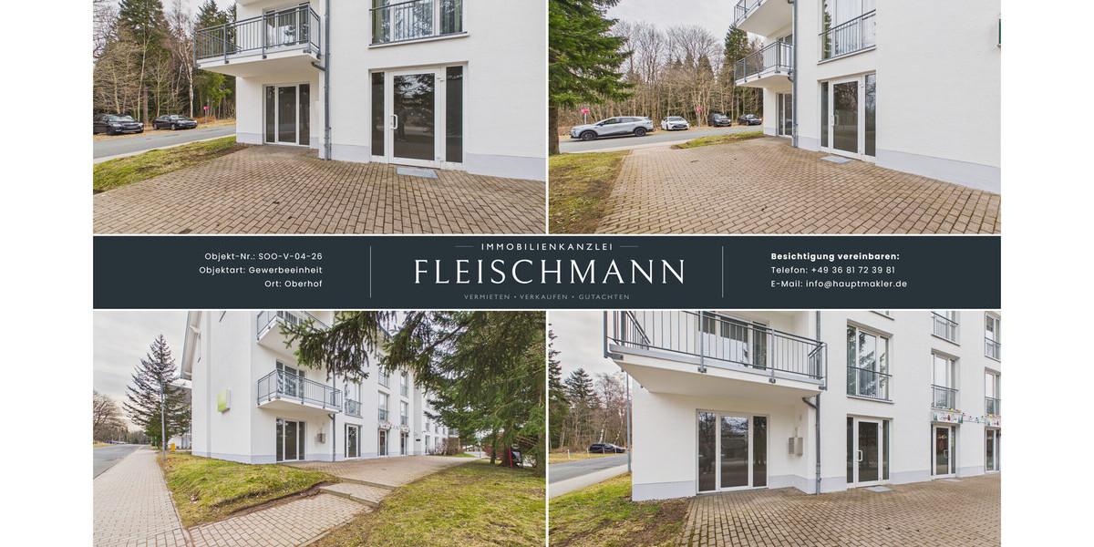Flexible Gewerbefläche mit vielseitigen Nutzungsmöglichkeiten und moderner Ausstattung - Gewerbeobjekt Oberhof | Angebot:26876976