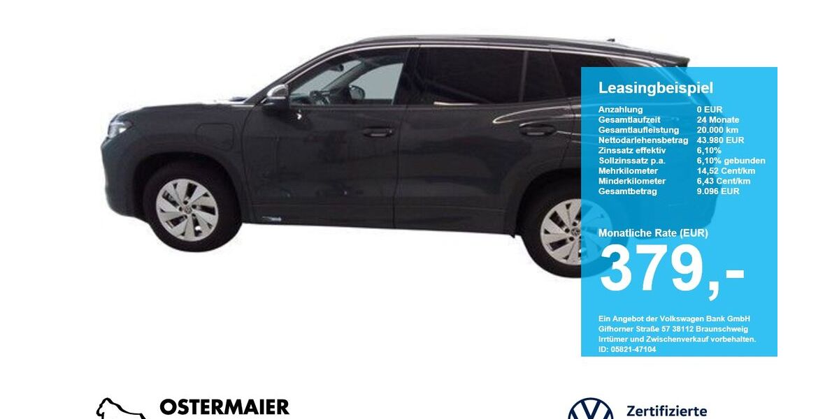VW Tayron 18.150 km 43.980 &euro; Vilsbiburg 84137