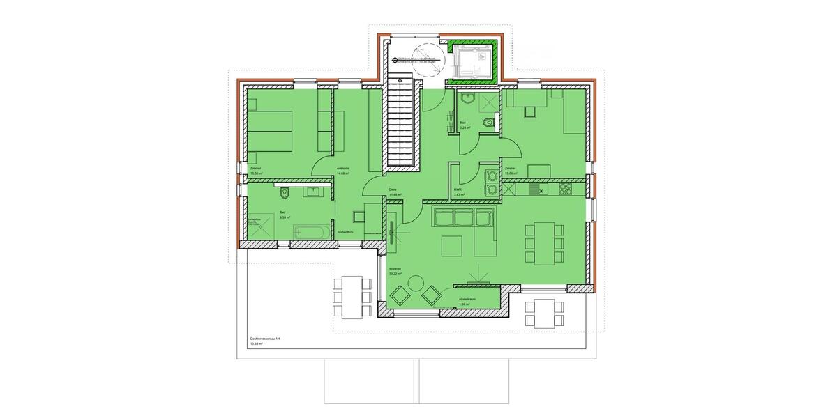 Einfamilienhaus Kleve - 4 Zimmer, 125 m&sup2;, 1.688&euro; | Angebot:26288103