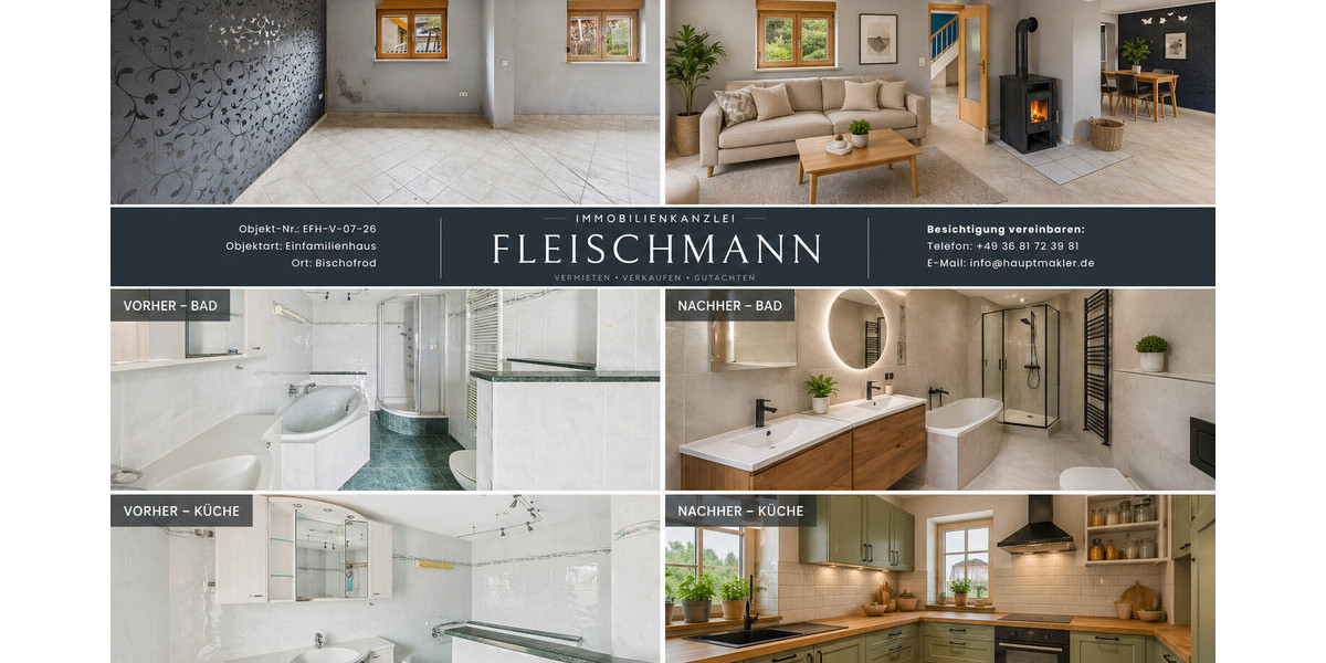 Eigenheim ab 66.000 Euro - mit ca. 50-80k Ausbau zum fertigen Zuhause! - Einfamilienhaus Bischofrod | Angebot:26380305