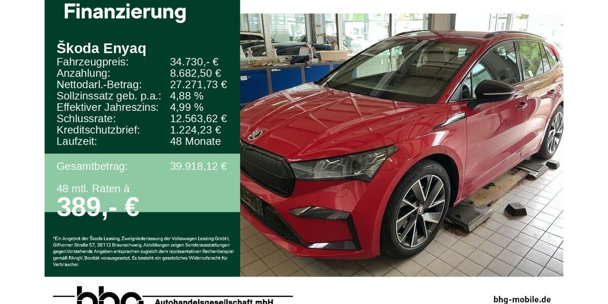 Skoda Enyaq 42.970 km 34.730 &euro; Albstadt 72458