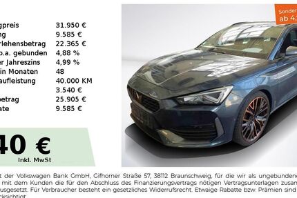 Cupra Leon 21.250 km 31.950 &euro; Nürnberg 90441