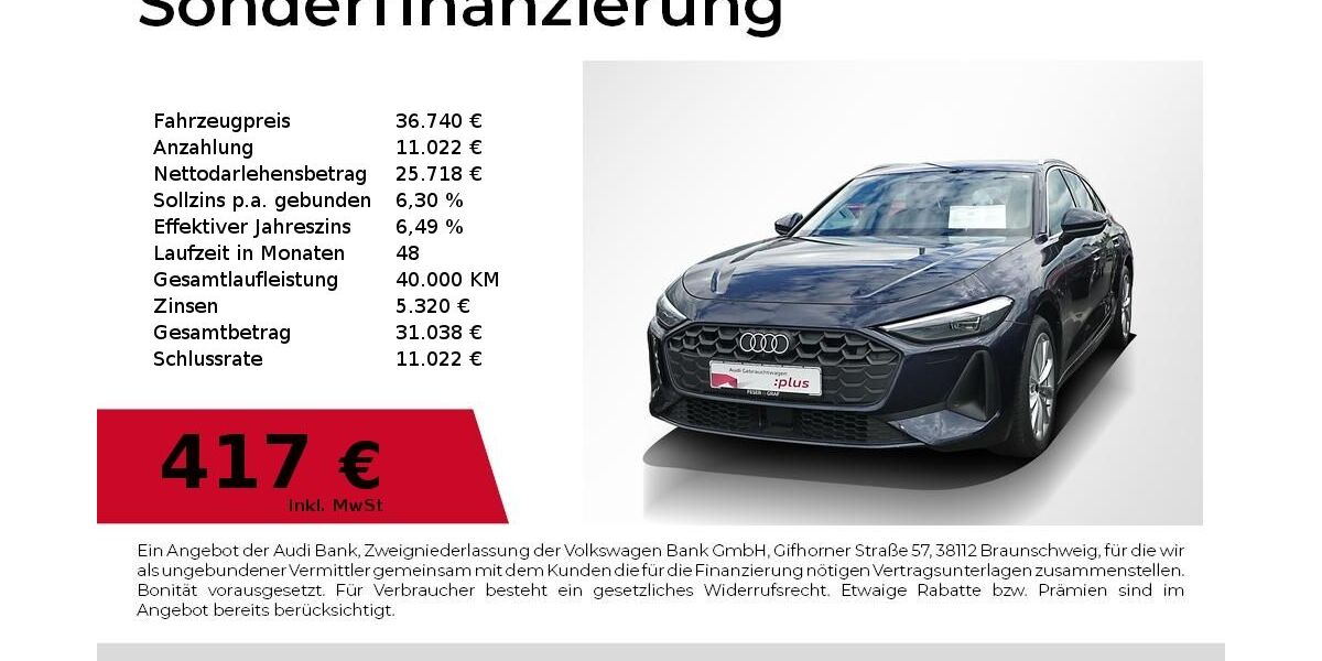 Audi A5 27.844 km 36.740 &euro; Lauf an der Pegnitz 91207