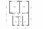 Erdgeschoßwohnung Zwickau Zwickau-West - 3 Zimmer, 59 m&sup2;, 383&euro; | Angebot:26003203