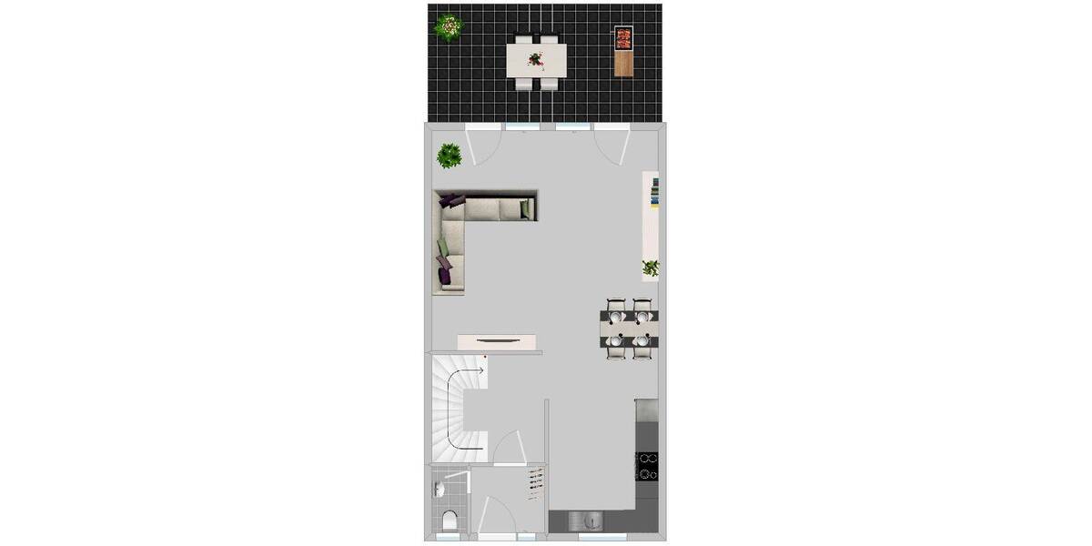 Reihenmittelhaus Hattingen Welper - 3 Zimmer, 118 m&sup2;, 410.000&euro; | Angebot:26291734