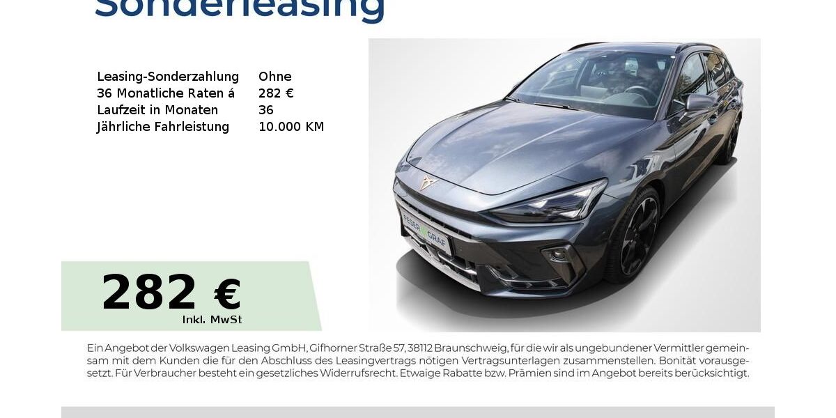 Cupra Leon 18.750 km 30.880 &euro; Baiersdorf 91083