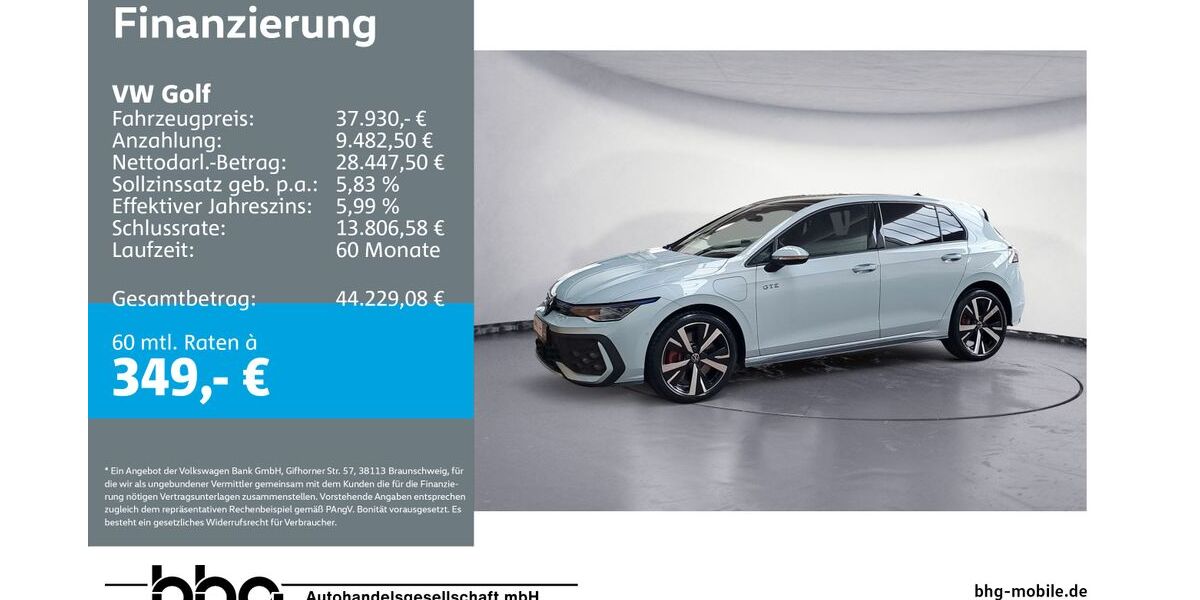 VW Golf 5.369 km 37.930 &euro; Ettlingen 76275