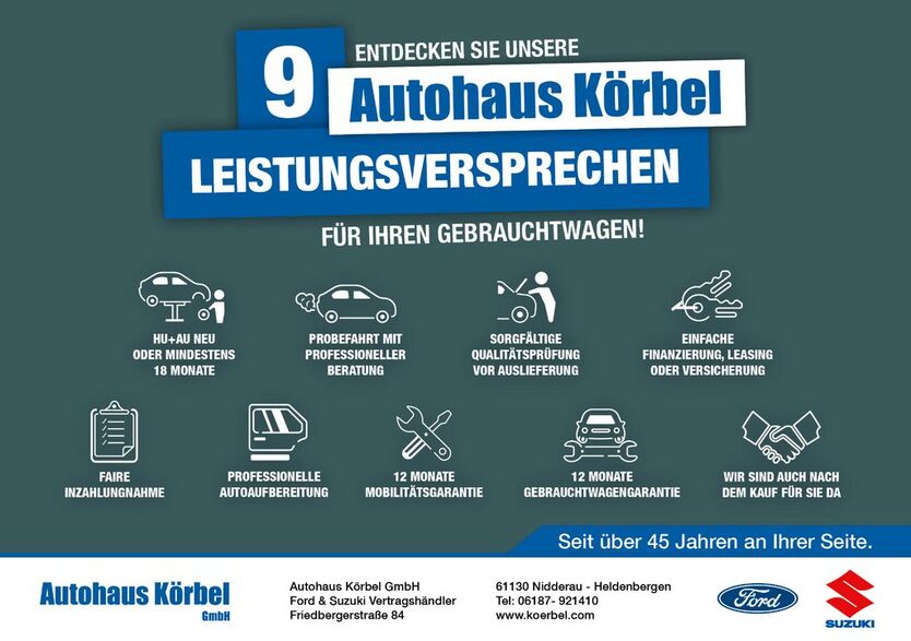 Ford Fiesta 80.000 km 14.690 € Nidderau-Heldenbergen 61130