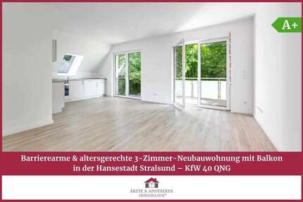 Wohnung Stralsund Knieper - 3 Zimmer, 75 m&sup2;, 359.000&euro; | Angebot:27146595