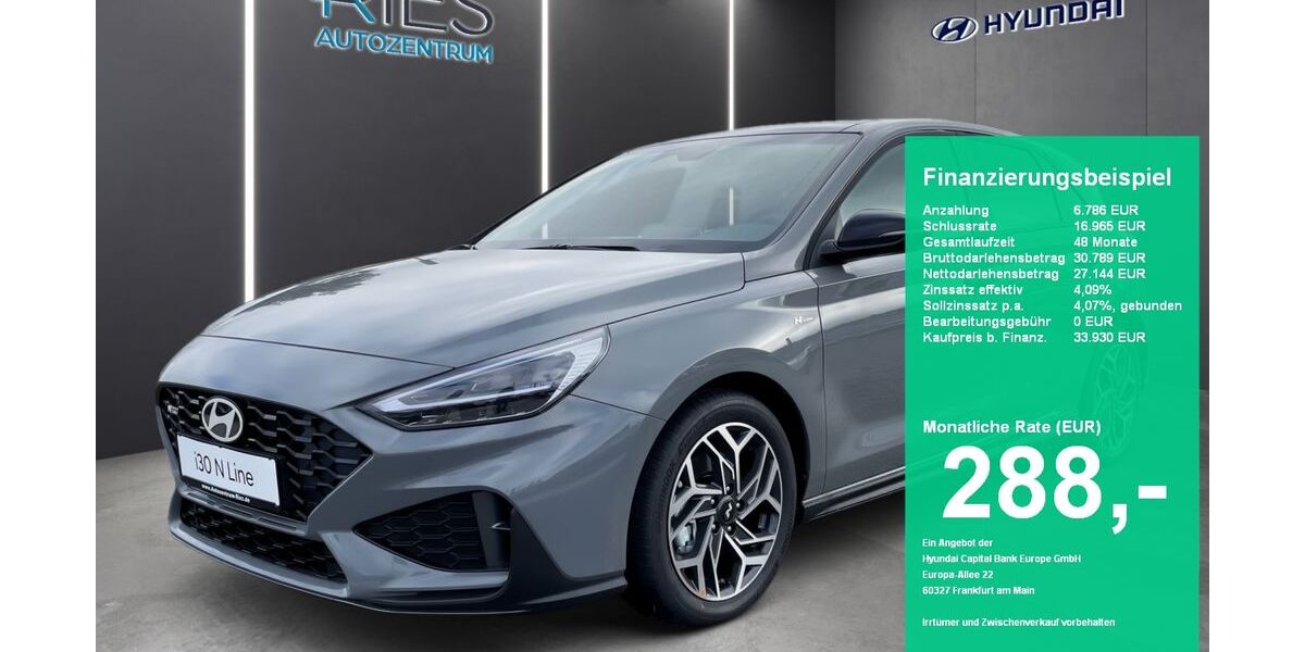 Hyundai i30 1.543 km 33.930 &euro; Bad Soden-Salmünster 63628
