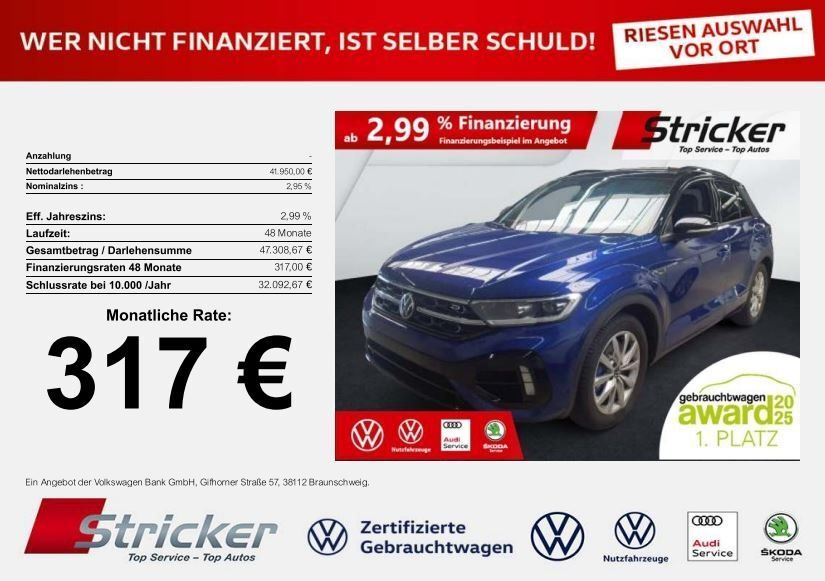 VW T-Roc 28.551 km 41.949 € Horn-Bad Meinberg 32805
