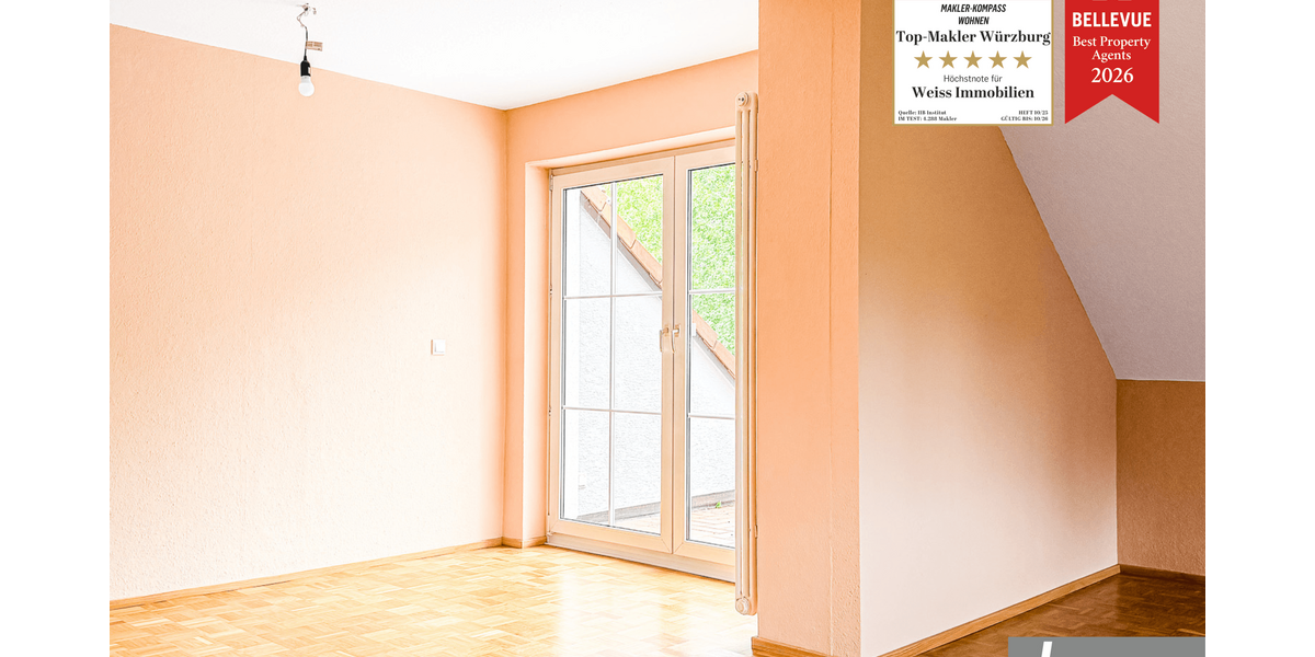 Etagenwohnung Würzburg Heuchelhof - 3.5 Zimmer, 103 m&sup2;, 1.090&euro; | Angebot:27128853